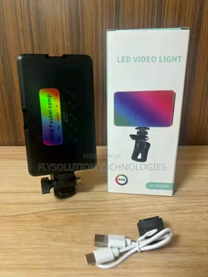 Portable Rgb Led Video Pocket Light