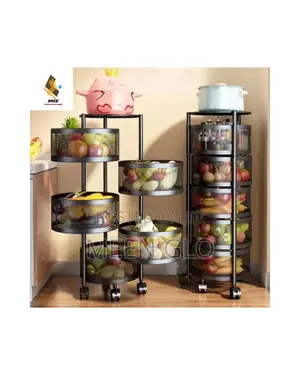 5 Tier Groceries Storage Basket/Rack