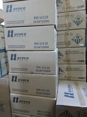 3.2kwh 24v Hyper Power Lithium Battery Very Strong and Reliable