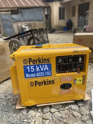 Perkins 15kva Diesel Generator 100% Copper Coil With a 1 Year Warranty