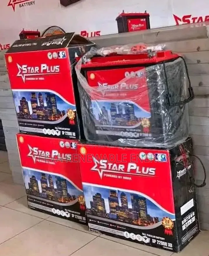 Star Plus 220ah Tubular Battery