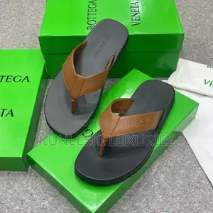 Original Bottega Veneta Leather Slippers in 3 Colors