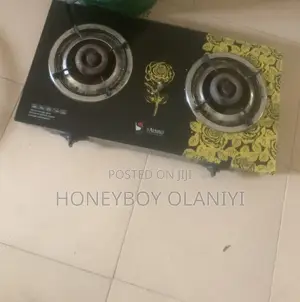 Used Glass Top 2faced Self Ignition Burner