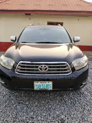 Toyota Highlander Limited 2008 Black