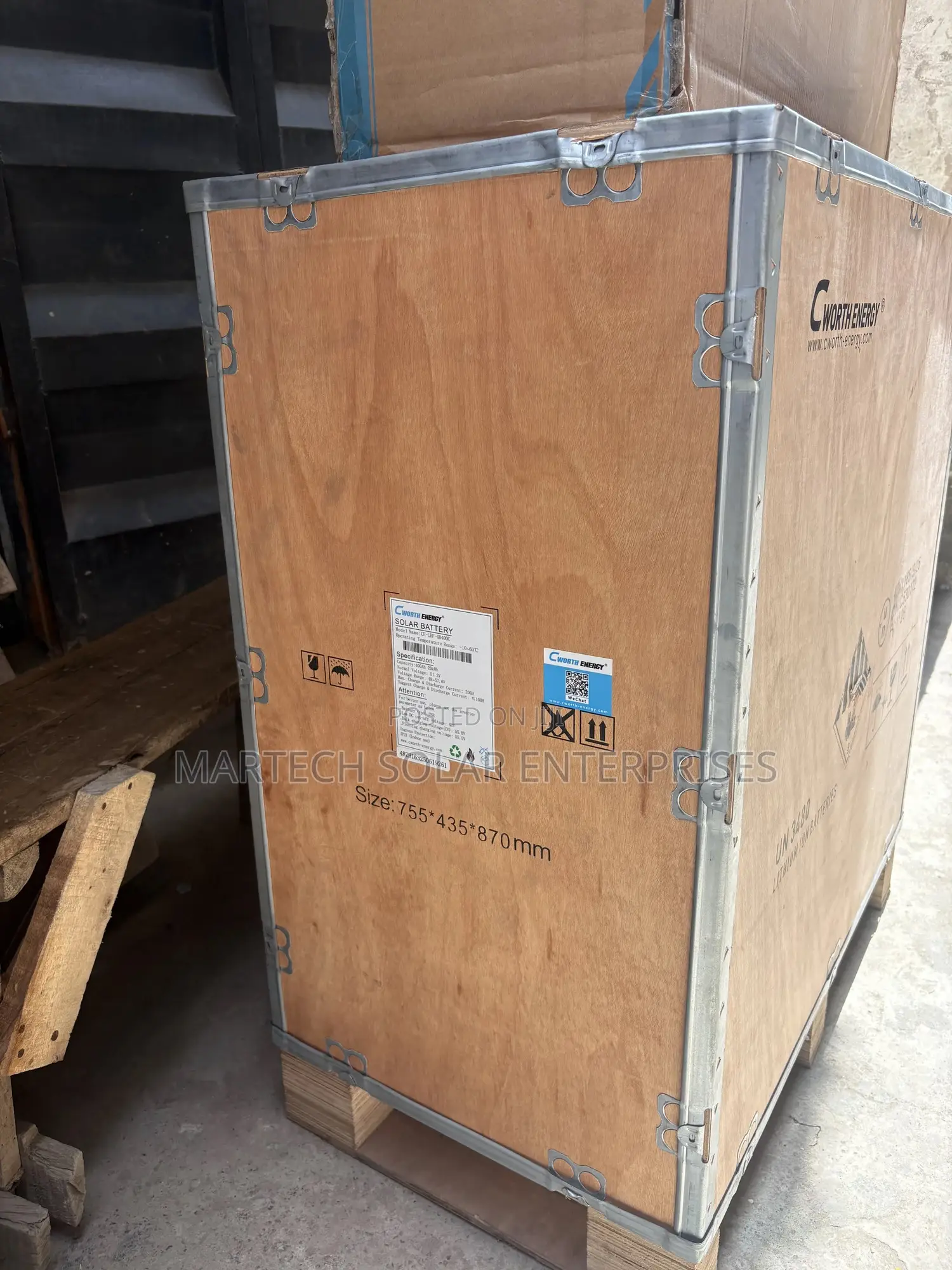 20kwh 400ah 48v Cworth Solar Lithium Battery