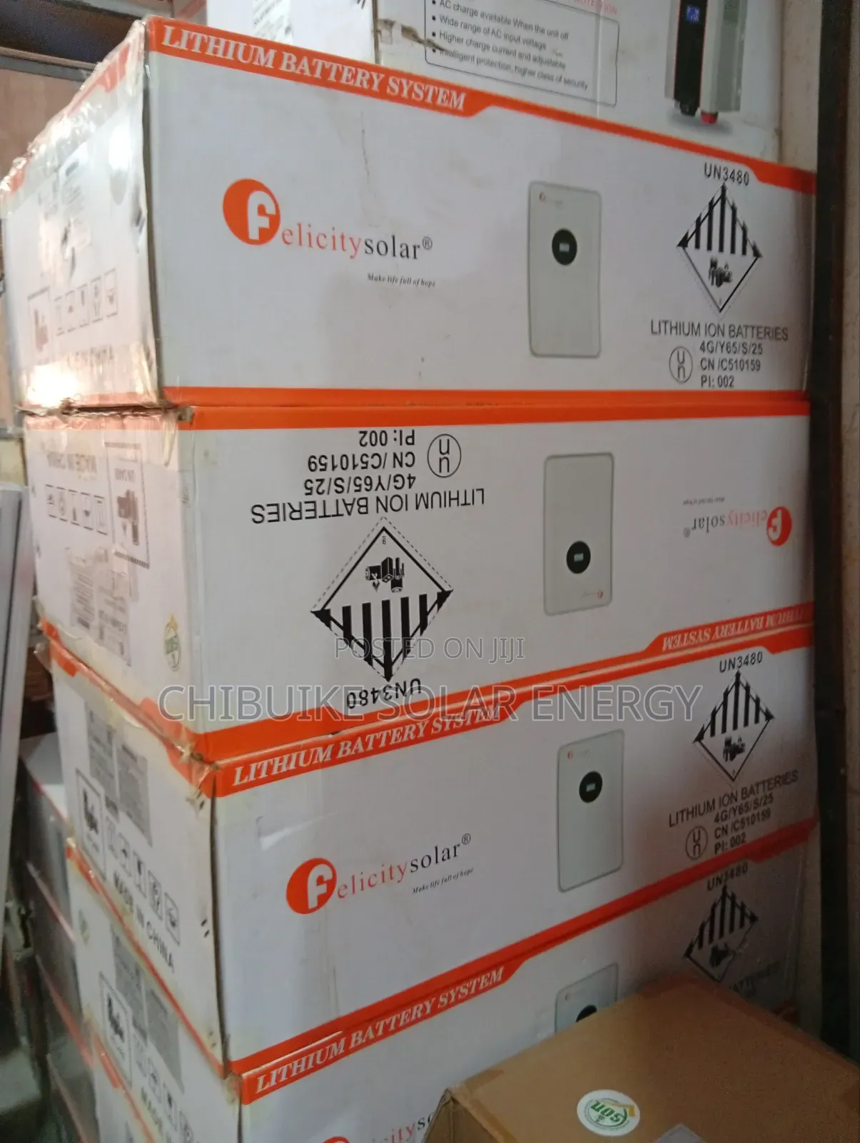 Felicity Lithium Ion Batteries 5kwh/48v Fla