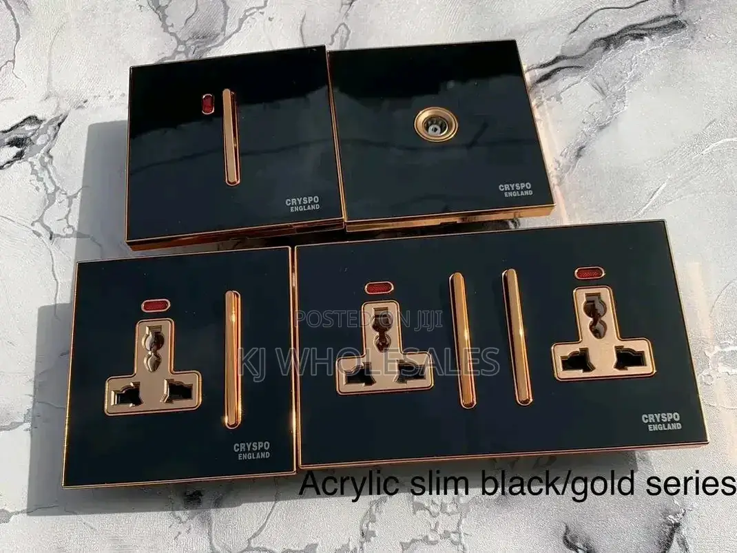 Slim Button Switches and Socket