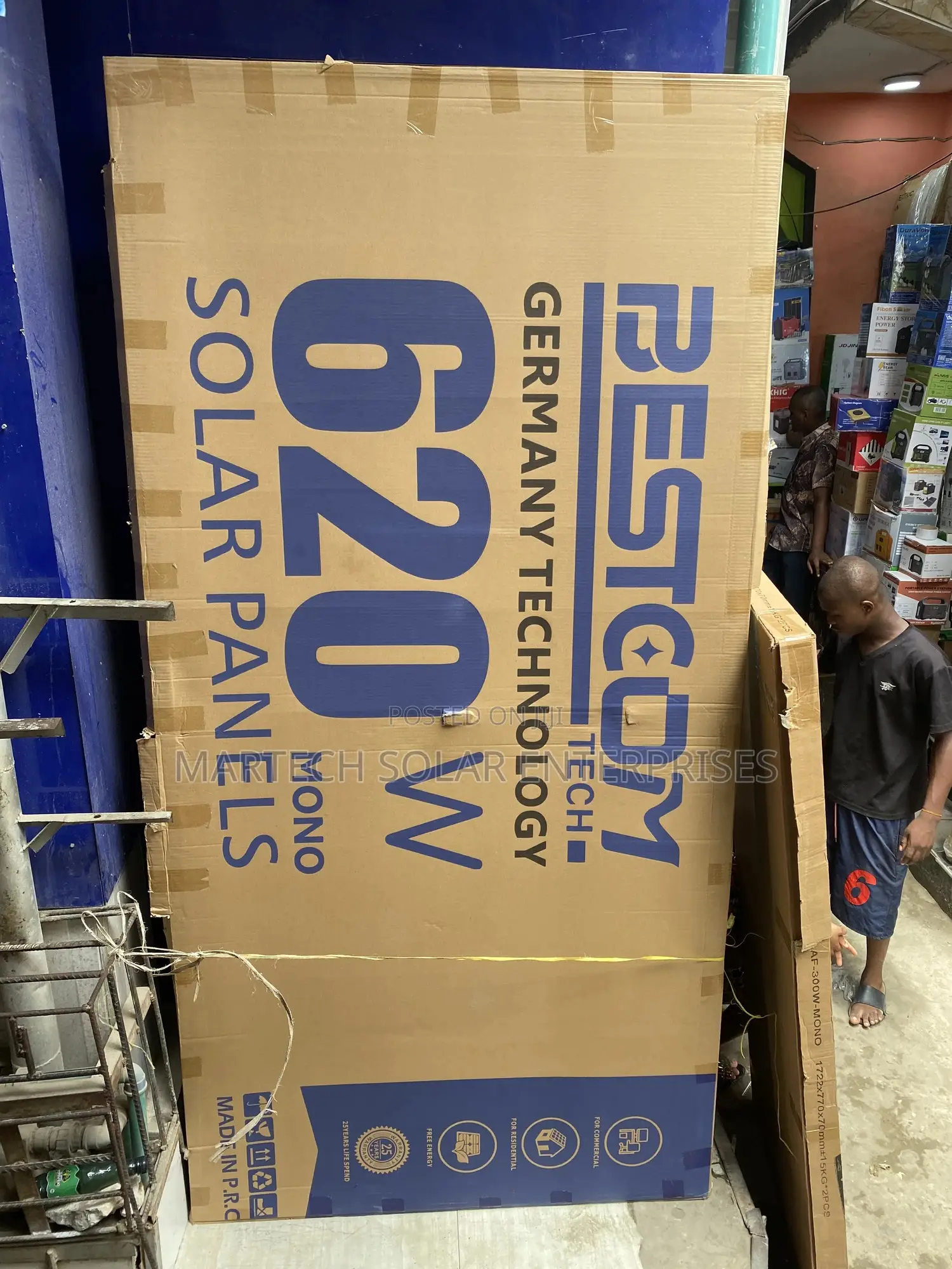 620w Bestcom Tech Solar Panel Monocrystalline