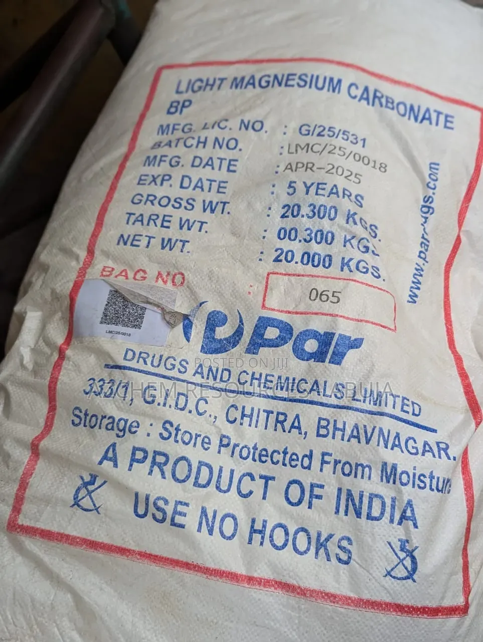 Light Magnesium Carbonate Bp