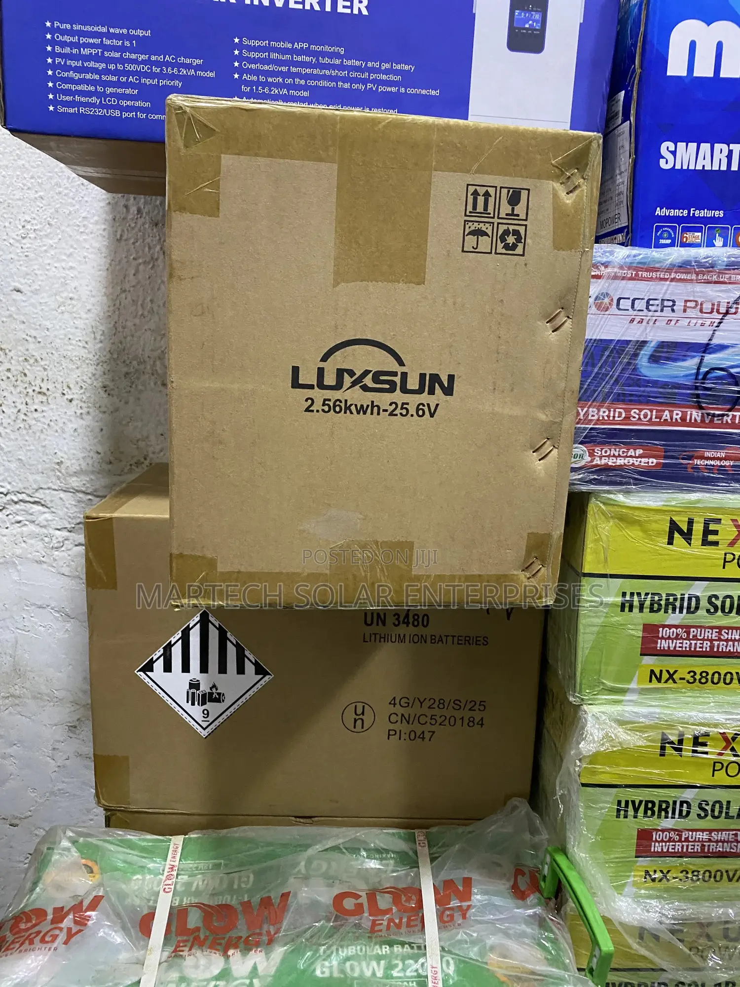 Luxsun 2.5kwh 24v Solar Lithium Battery