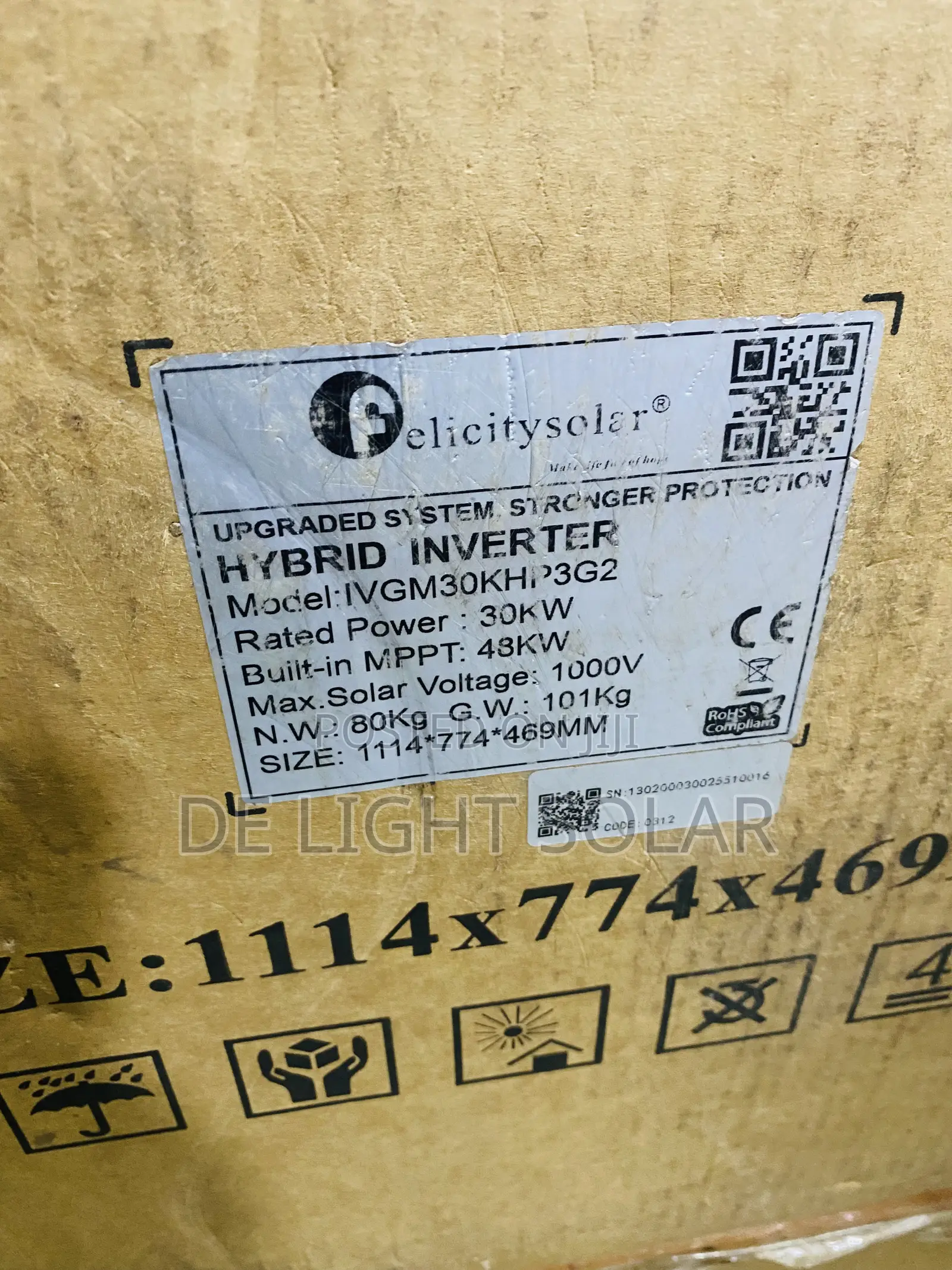 30kva Ivgm (3 Phase) Hybrid Inverter