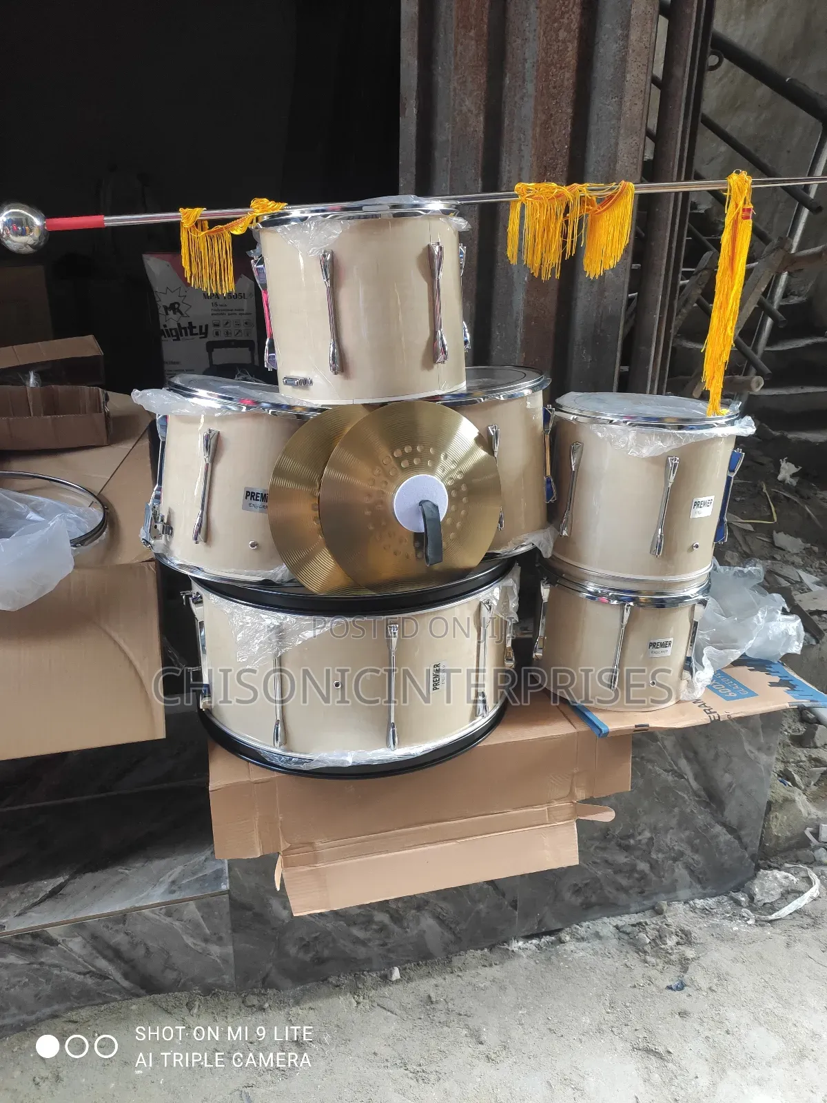 Yamaha Parade Drum Set