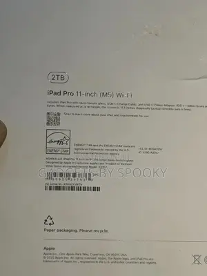 New Apple iPad Pro 11 (2025) 2 TB Silver