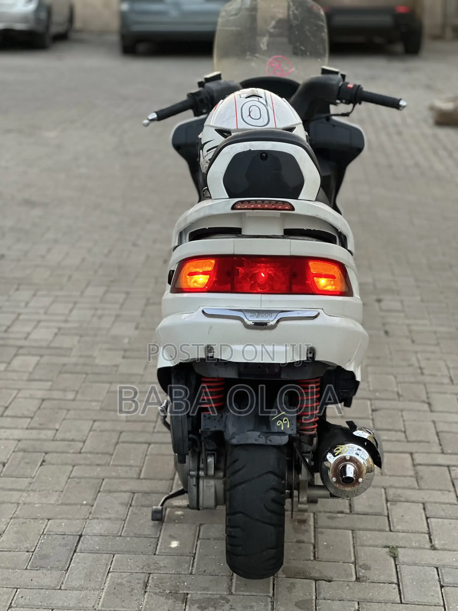 SYM Joyride 2019 White