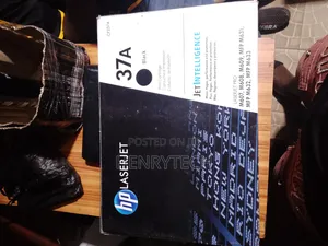 37a Cartridge Toner Genuine Hp Black