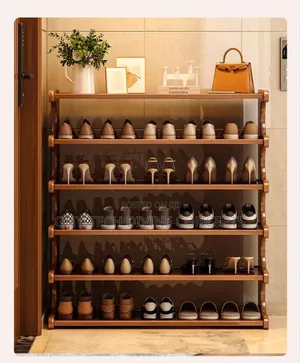 Modern Wooden Shoe Rack Bamboo