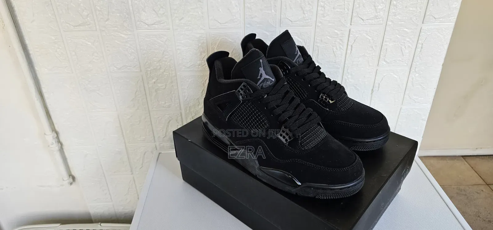 Jordan 4 Black Cat.
