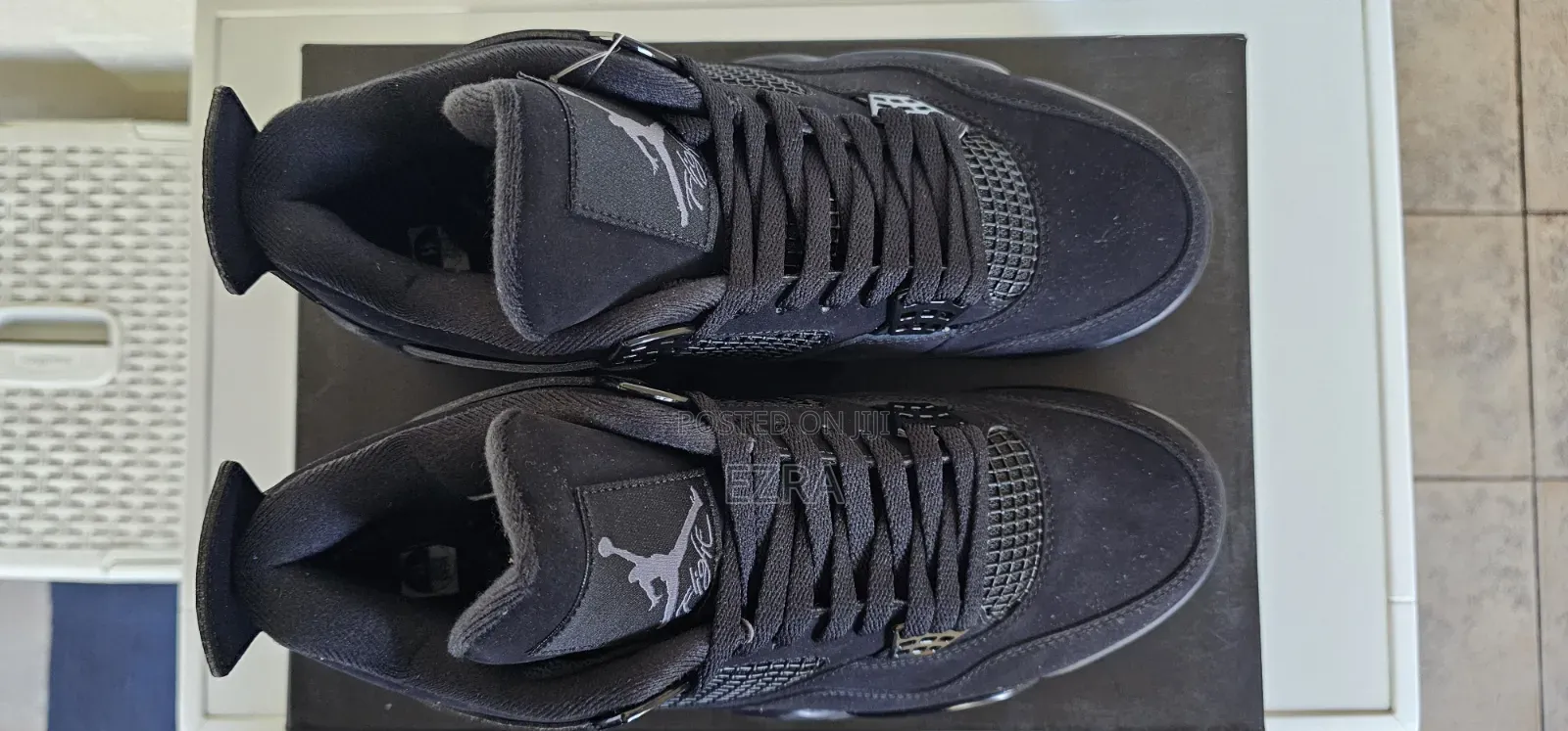 Jordan 4 Black Cat.