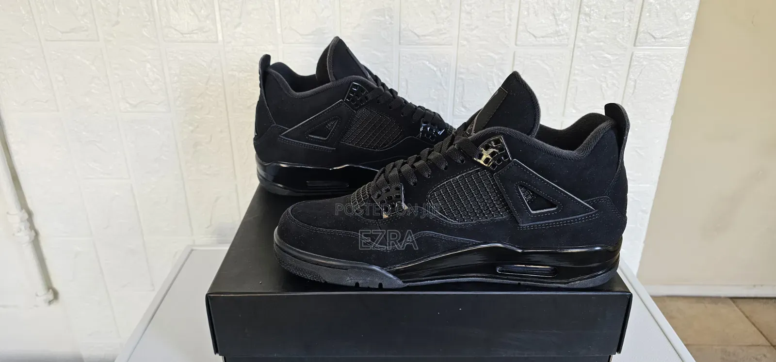 Jordan 4 Black Cat.