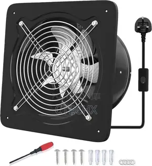Fangofast 8 Inch/200mm Kitchen Exhaust Fan 980m3/H Metal Extractor Fan