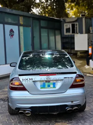 Mercedes-Benz CLK 55 AMG Coupe 2005 Silver