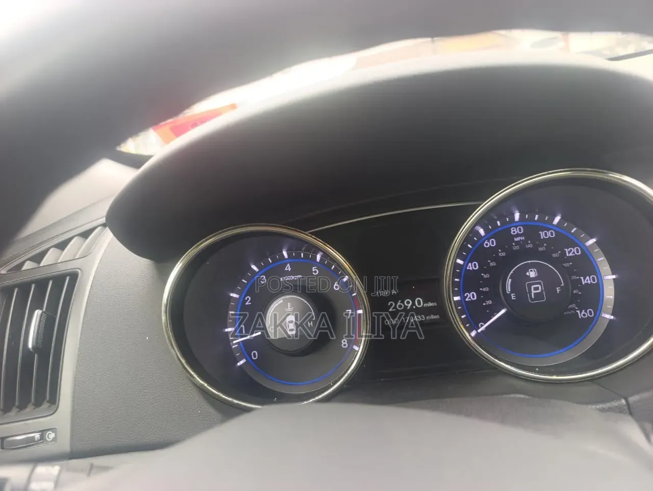 Hyundai Sonata 2012 Blue