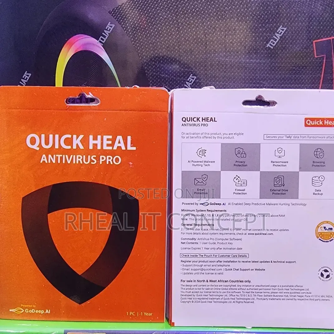 Quick Heal Anti-virus Key 1user