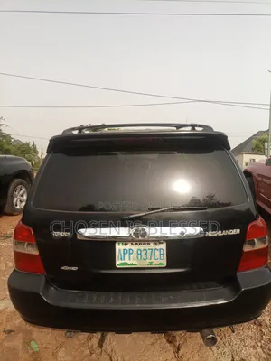 Toyota Highlander Limited V6 AWD 2003 Black