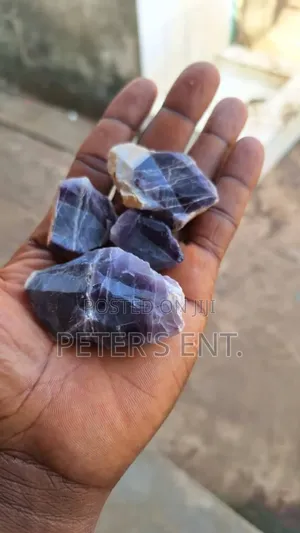 Natural and Untreated Amethyst Gem Stones