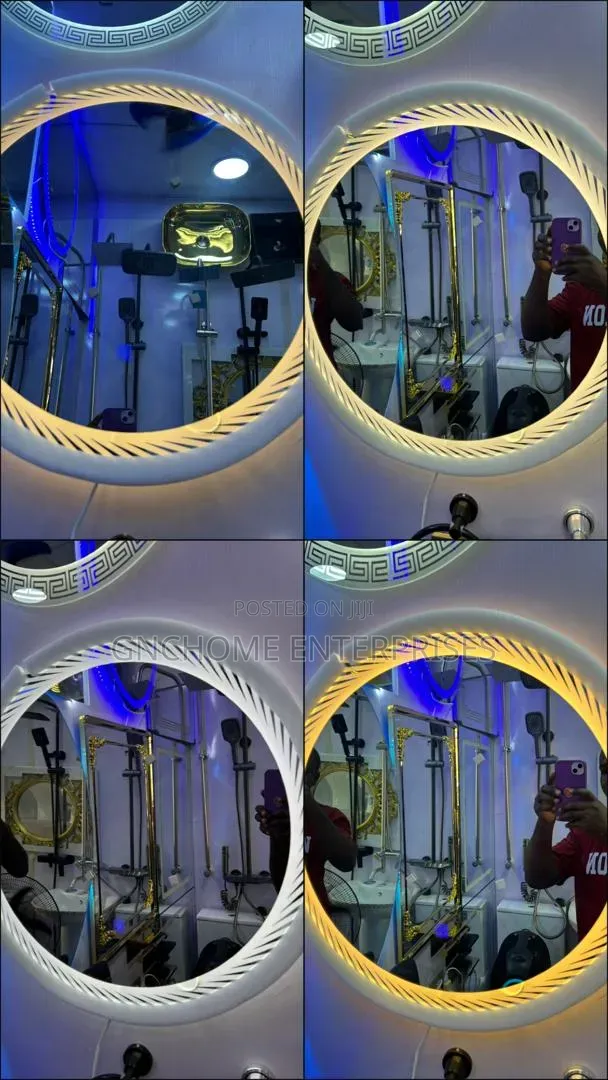 Round Led Mirror 60/60cm