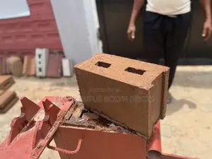 Mud Block Brick Making Press Machine With Holes