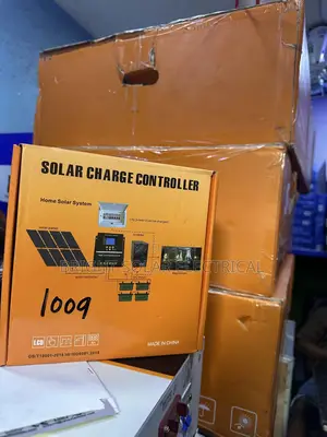 100ah Solar Charge Controller Black Body Available in Stock