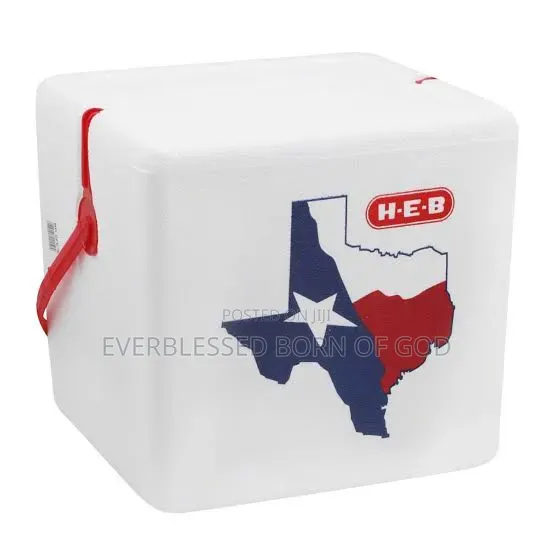 Resistant to Breakage and Leaks Styrofoam Cooler