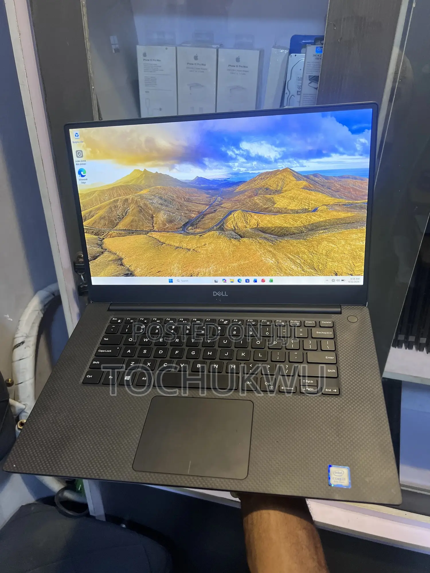 Laptop Dell XPS 15 9570 16GB Intel Core i7 SSD 256GB