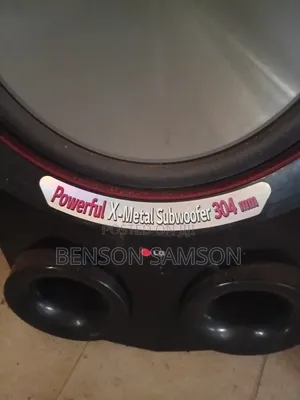 Powerful X-Metal Subwofer 304mm