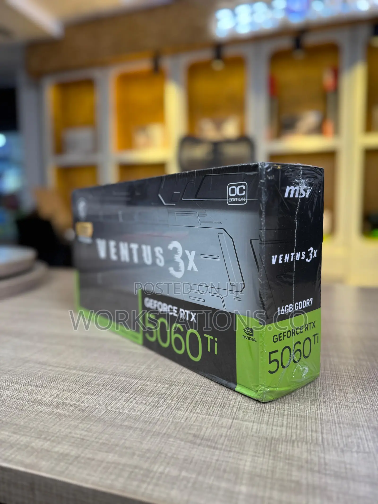 Msi Geforce RTX-5060ti 16g Ddr7 Ventus 3x Oc