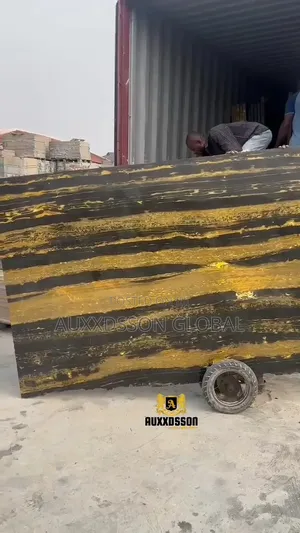 Black and Gold Quality Marble Slabs