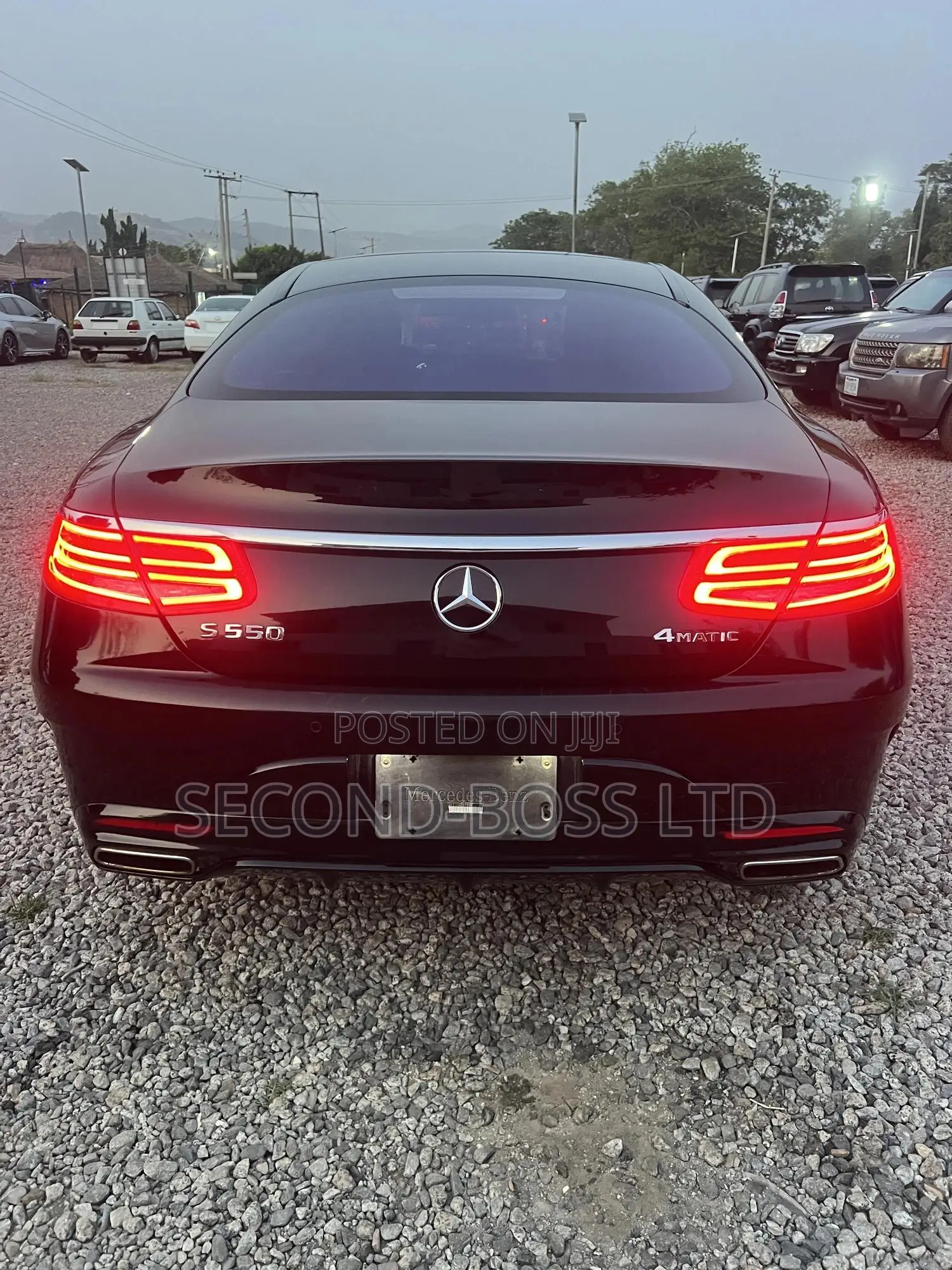 Mercedes-Benz S-Class S 550 2017 Black