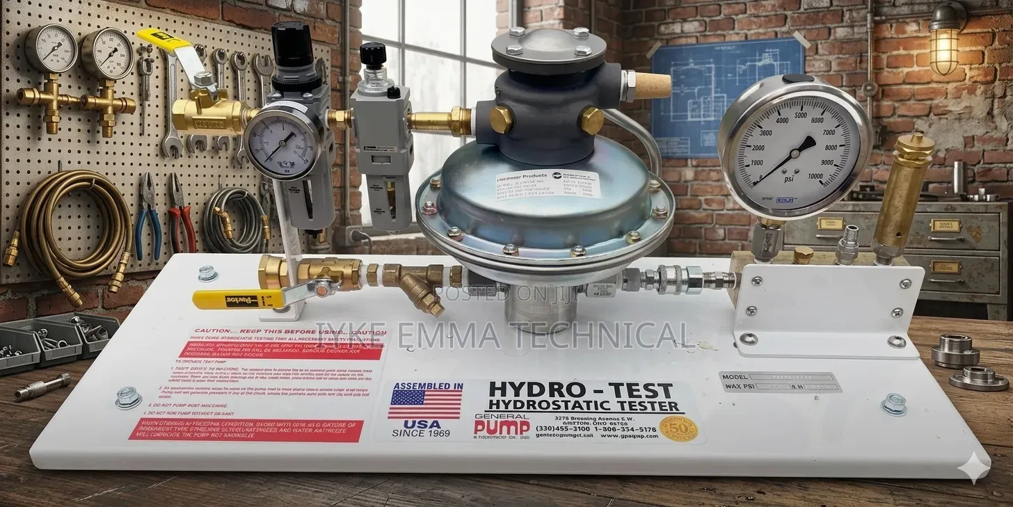 High Pressure Hydro Testing Sprague Pump Set