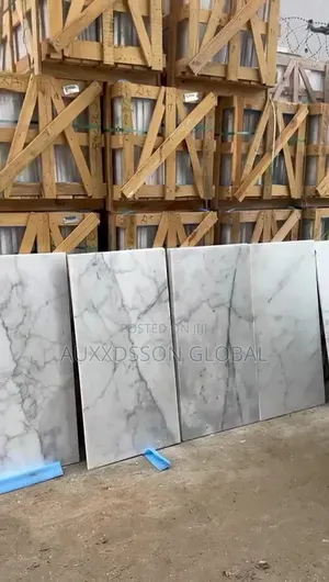 White Carara Marble Tiles 120cm X 60cm X 20mm