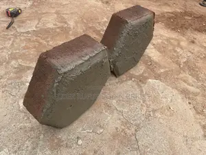 Floor Paving Brick Machine -Single Hexagonal Shaped .