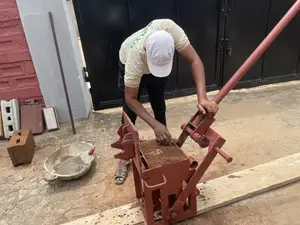 Floor Paving Brick Press-Double Tee Paver