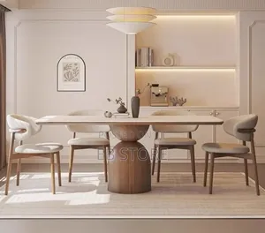 Nordic Minimalist Dining Table Set – Modern Elegance