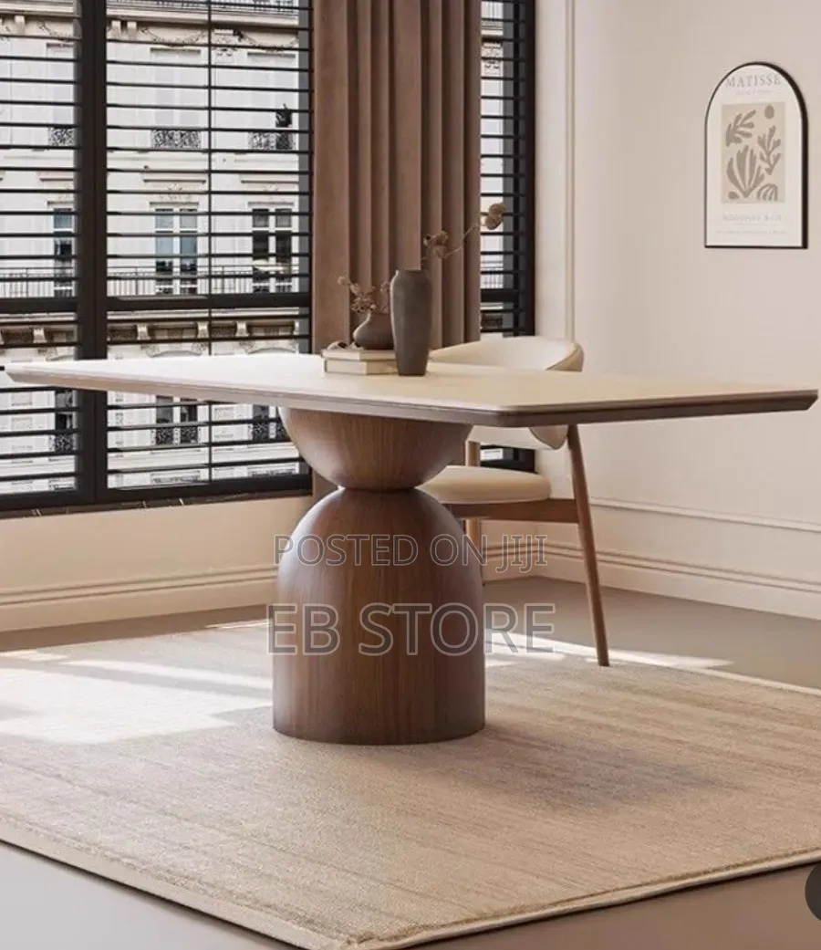 Nordic Minimalist Dining Table Set – Modern Elegance