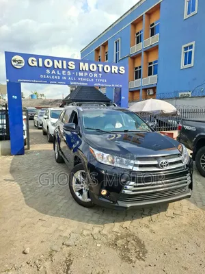 Toyota Highlander Limited V6 4x2 (3.5L 6cyl 6A) 2016 Black
