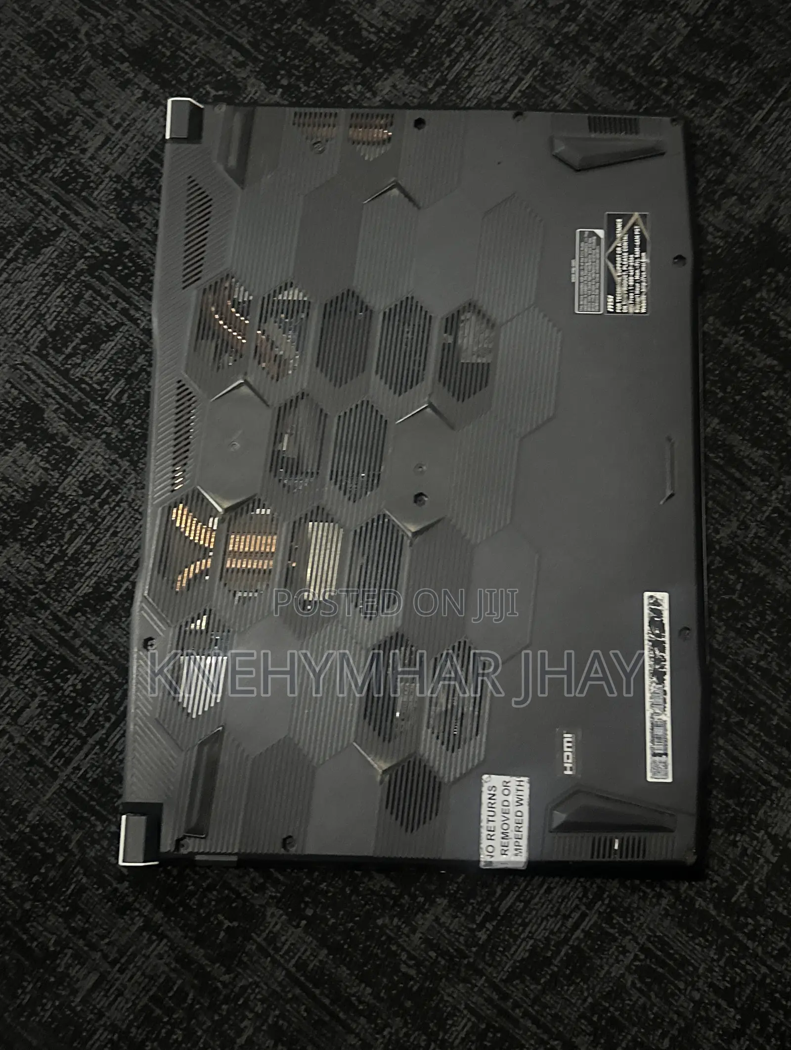 Laptop MSI MSI Sword 15 24GB Intel Core i7 SSD 500GB