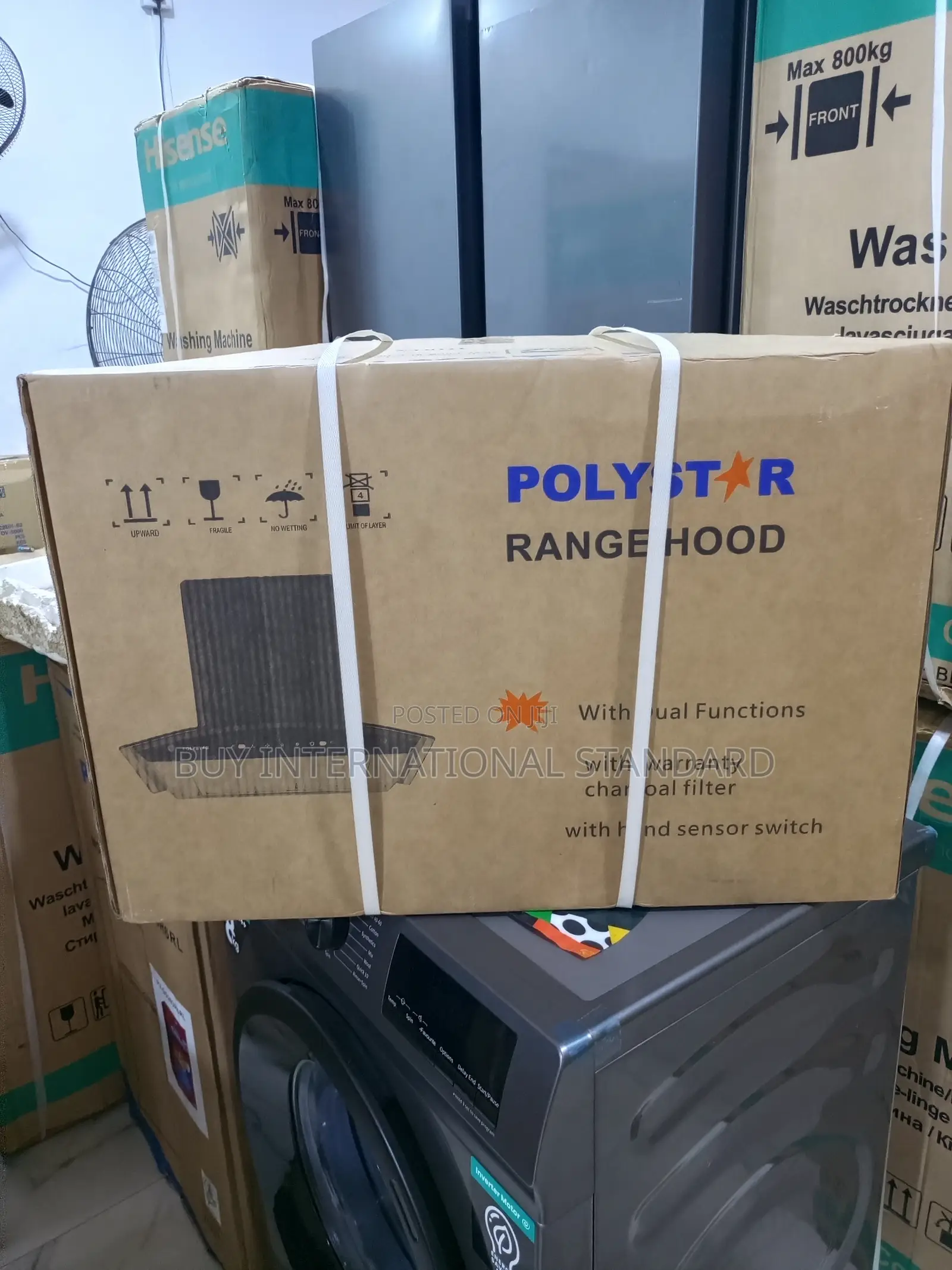 Polystar Pv-6009bd Range Hood With Led Light