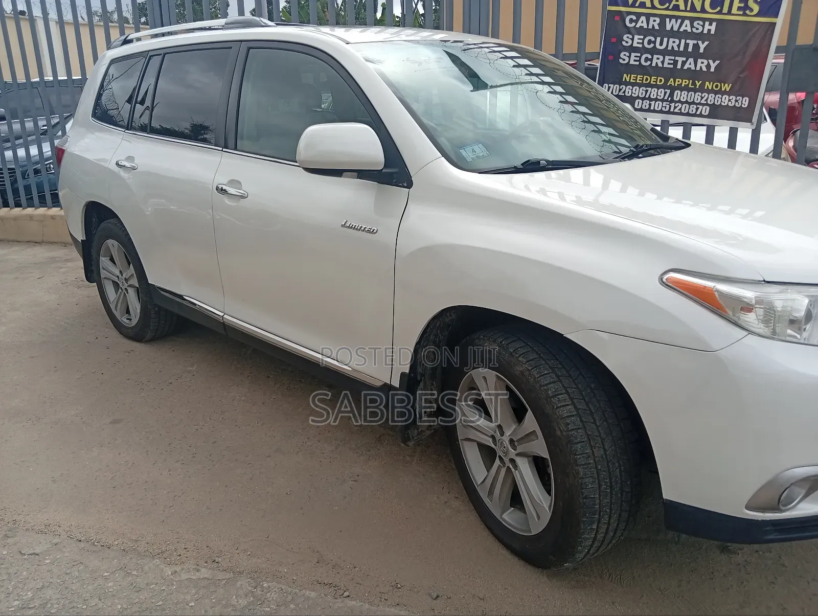 Toyota Highlander 2012 White