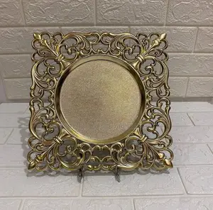 Gold Charger Plate 50pcs