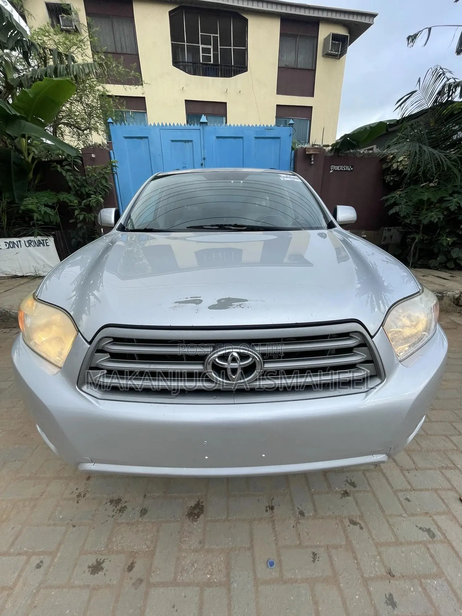 Toyota Highlander 2009 Silver